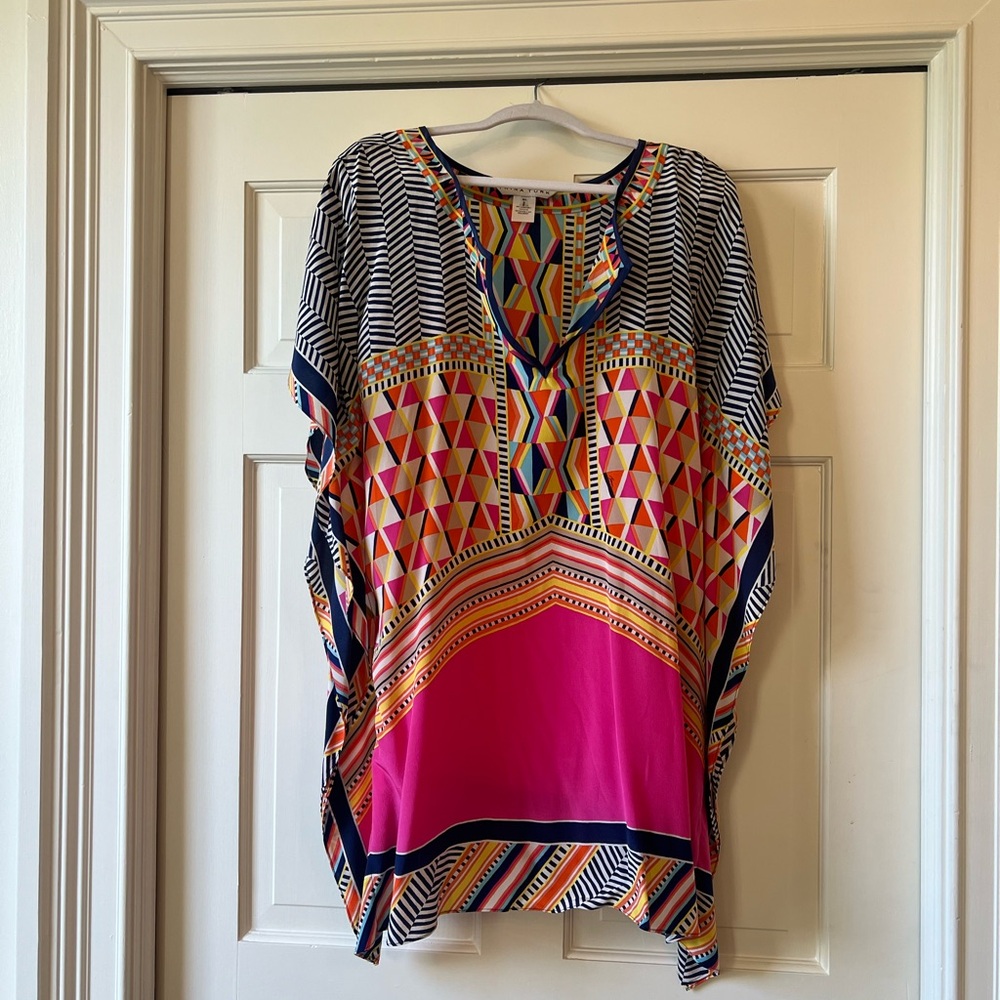 Trina Turk Multi Color Tunic